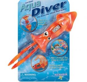 swimming squid toy